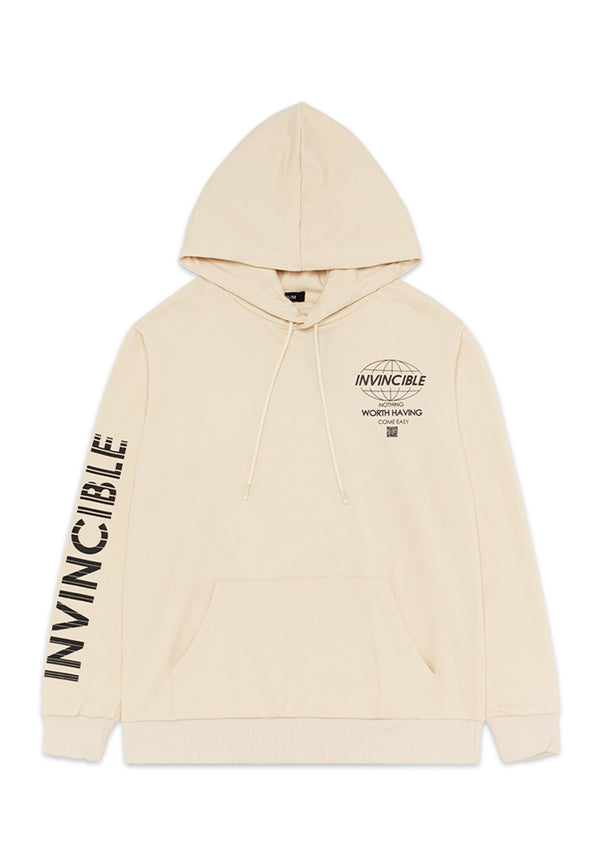 DRUM Invincible Hoodie- Off White