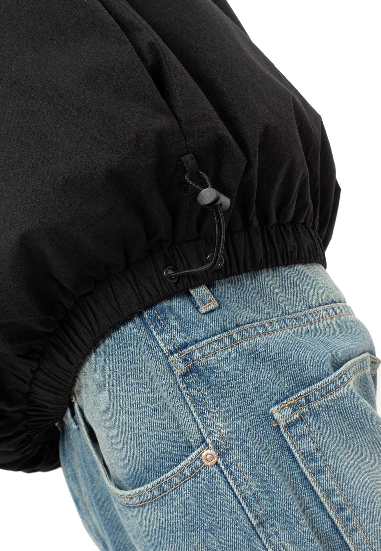 Select Racing Collection Detachable Sleeve Reflective Hoodie- Black