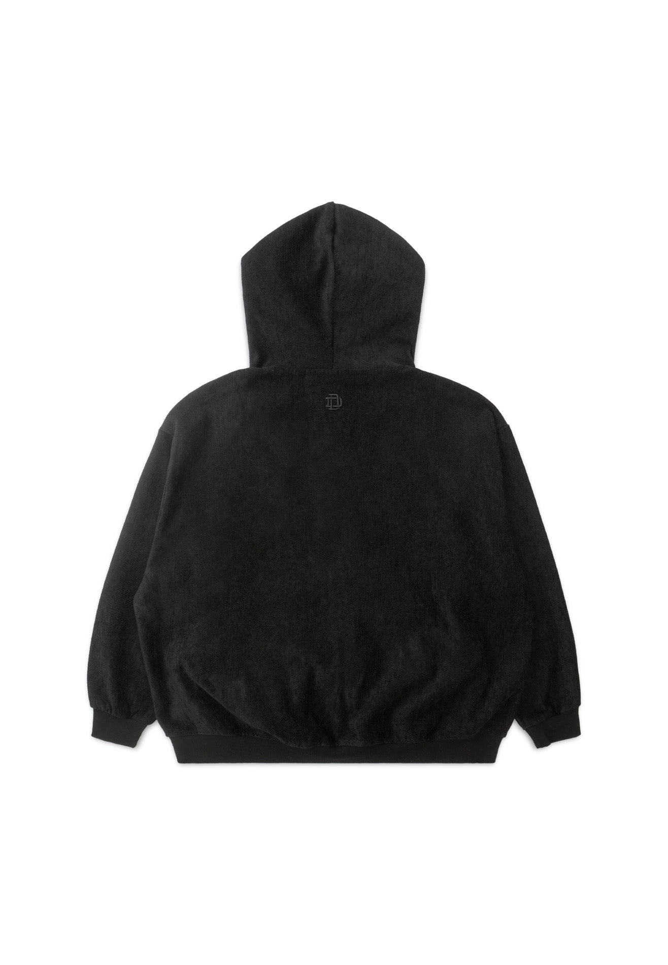 DRUM x Kabilan S. Corduroy Hoodie Jacket- Black