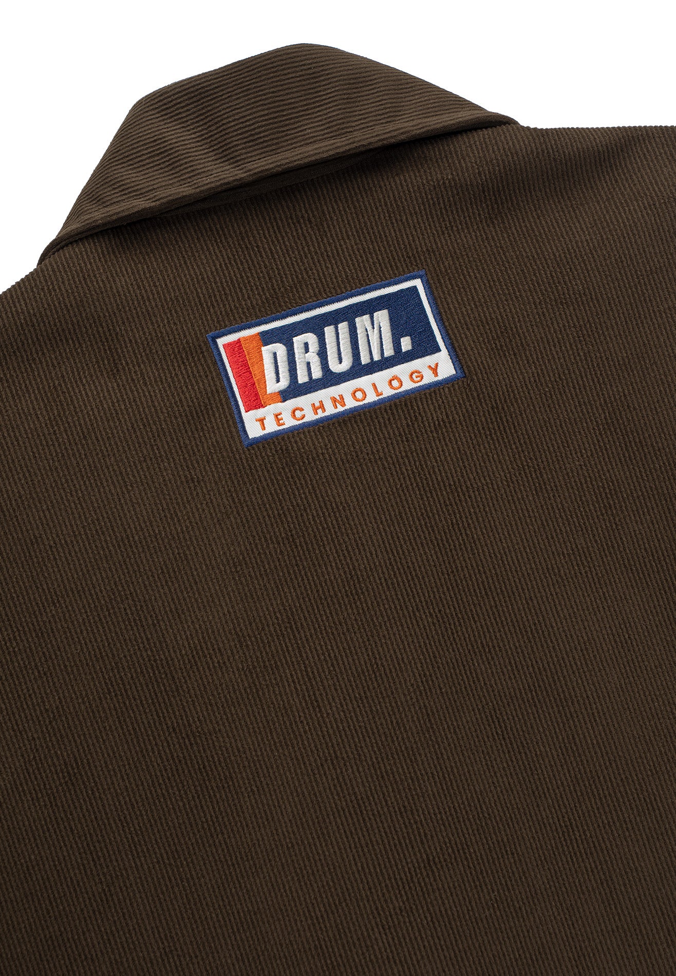DRUM S. 80'S Workshop Edition Short Sleeve Boxy Jacket- Brown