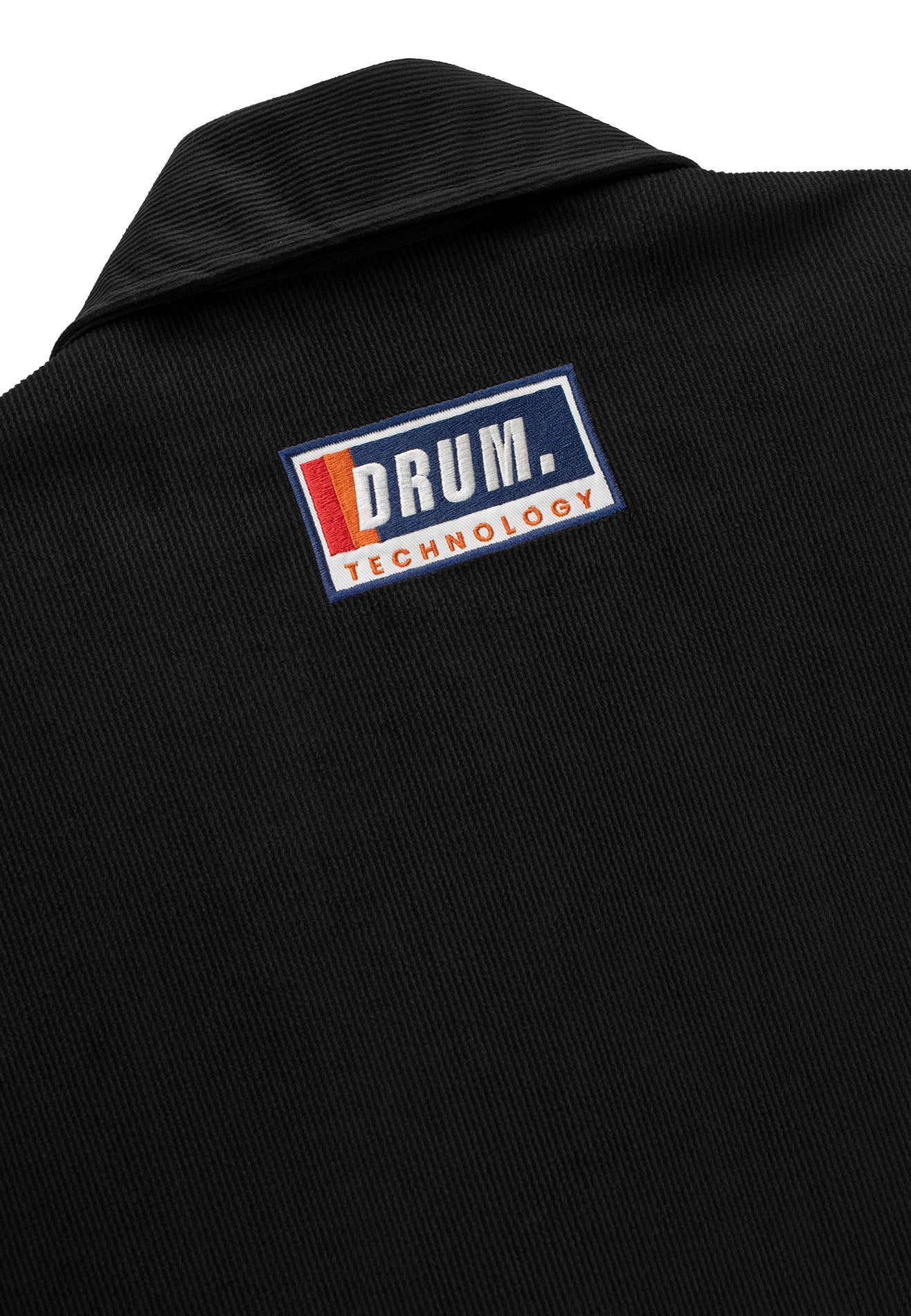 DRUM S. 80'S Workshop Edition Short Sleeve Boxy Jacket- Black