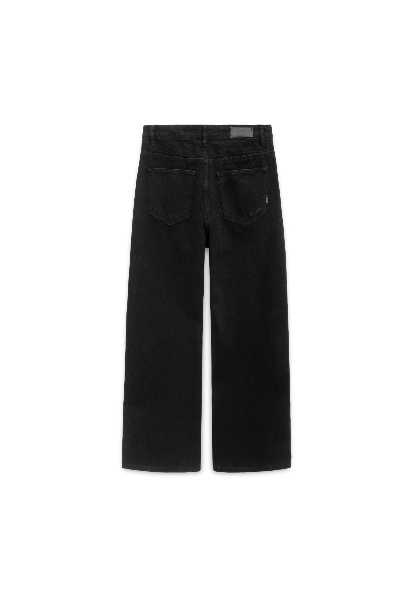 DRUM S. Classic Washed Baggy Jeans- Black