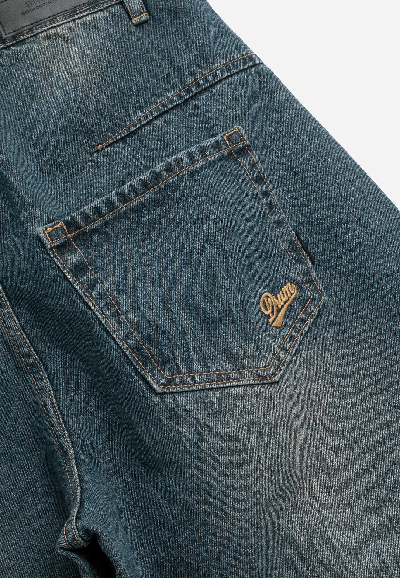 DRUM S. Skater Baggy Denim Jorts - Light Blue