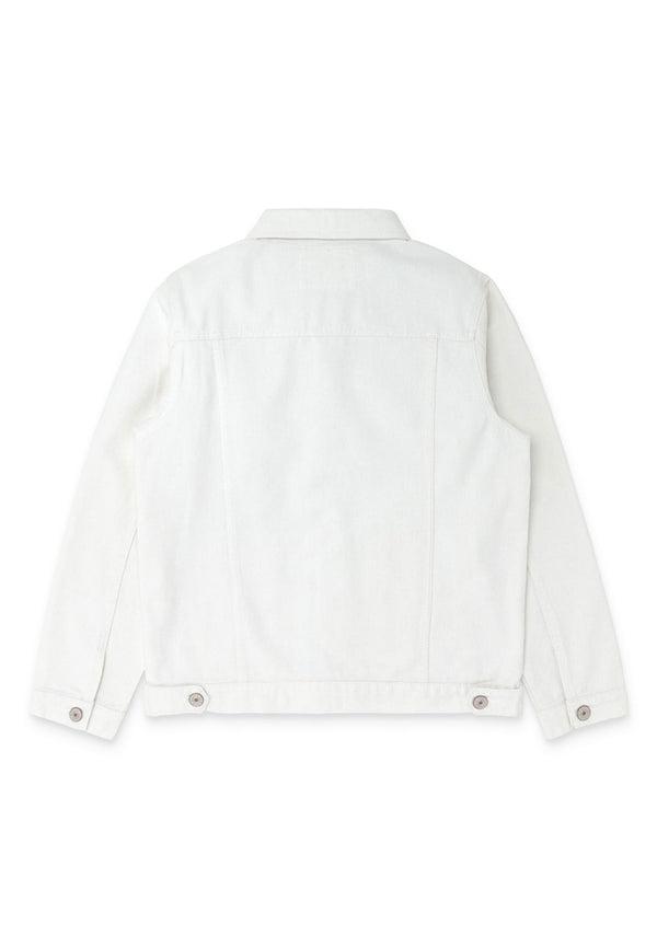 DRUM Classic Denim Jacket - White