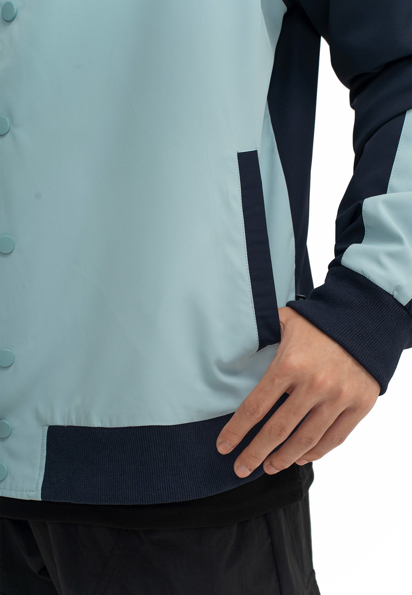 DRUM SELECT Varsity Jacket - Blue