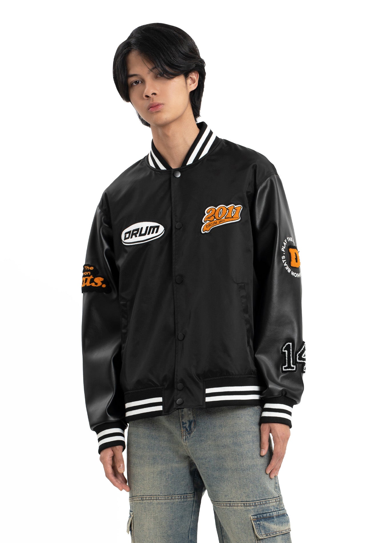 24AW everyone varsity jacket *no patch SELECT Embroidery Patches