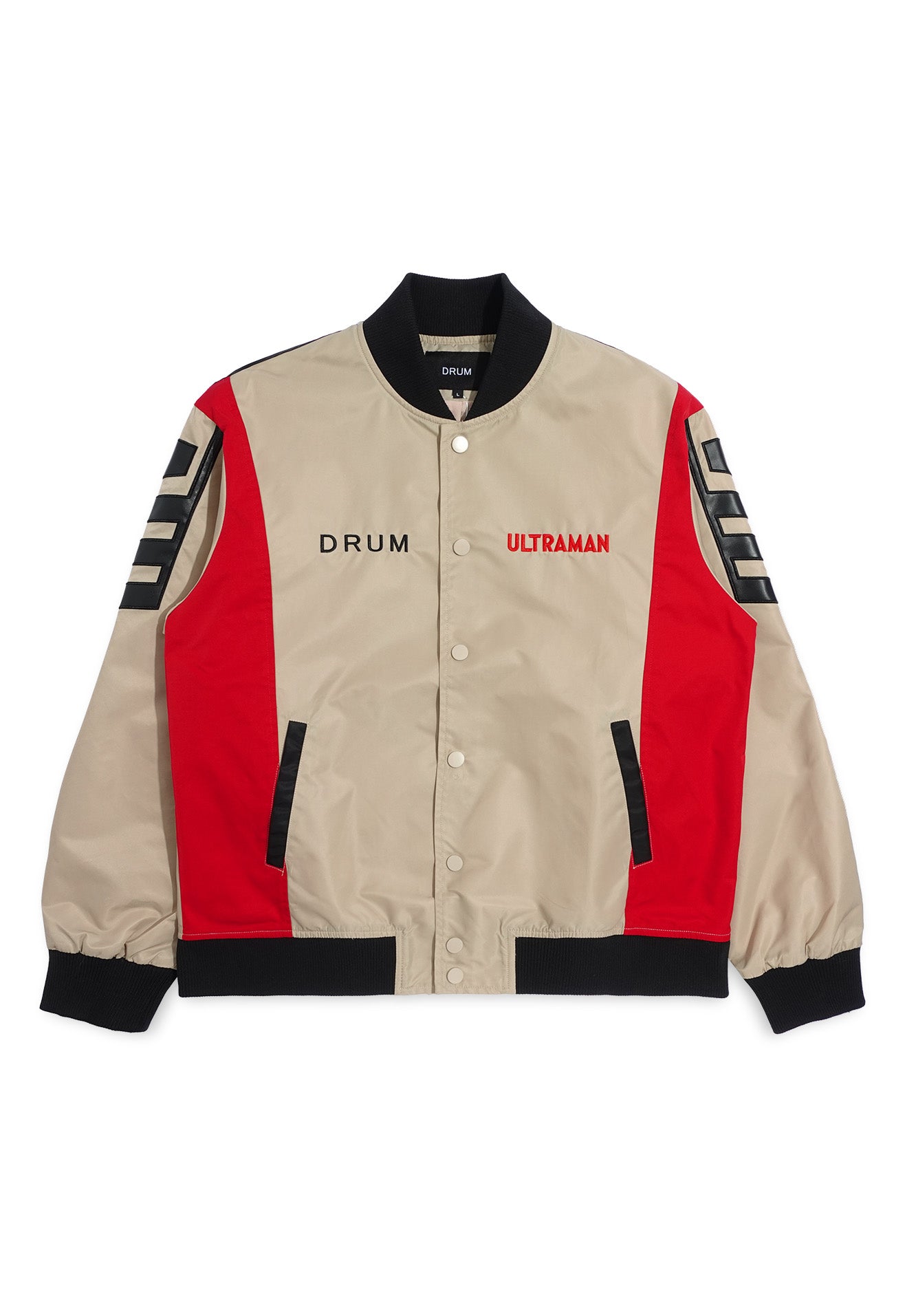DRUM | ULTRAMAN Captain inspired Jacket- Light Khaki