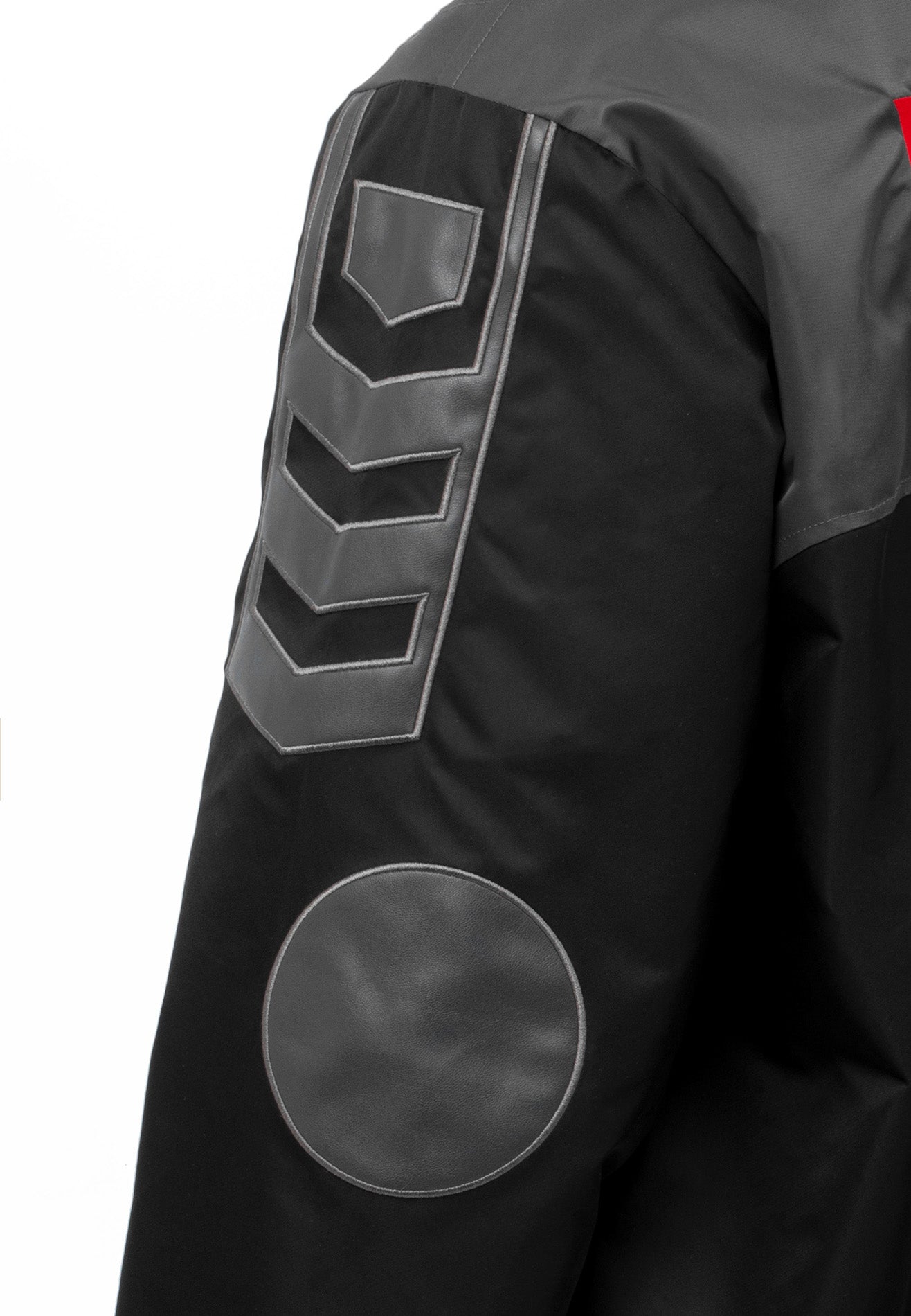 DRUM | ULTRAMAN Captain inspired Jacket- Black