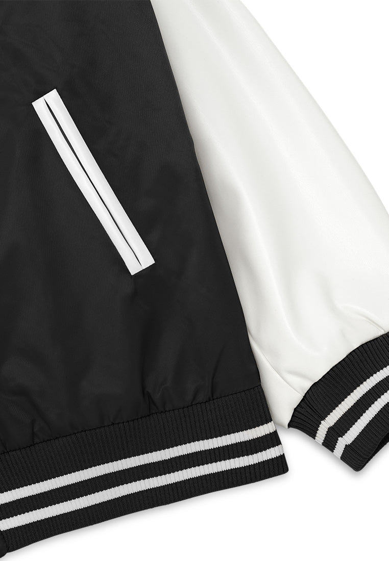 DRUM Select Baseball Style Jacket - Black