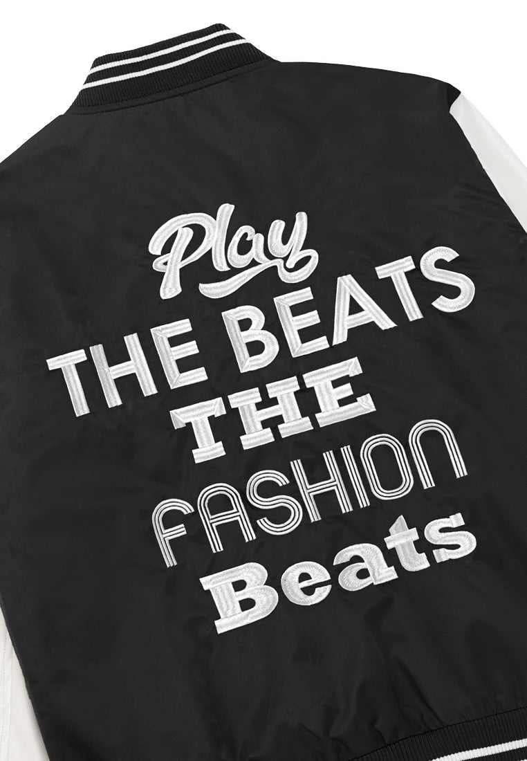 DRUM Select Baseball Style Jacket - Black