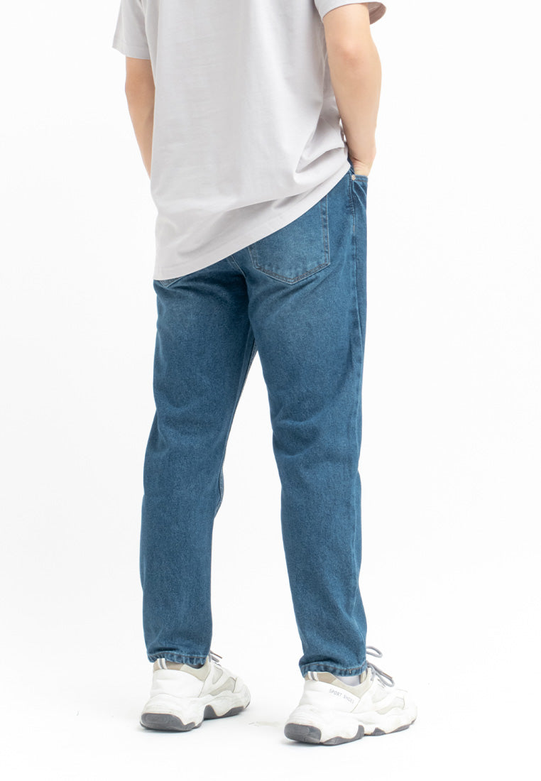 DRUM Classic Cat Whiskers Relaxed fit Jeans- Blue