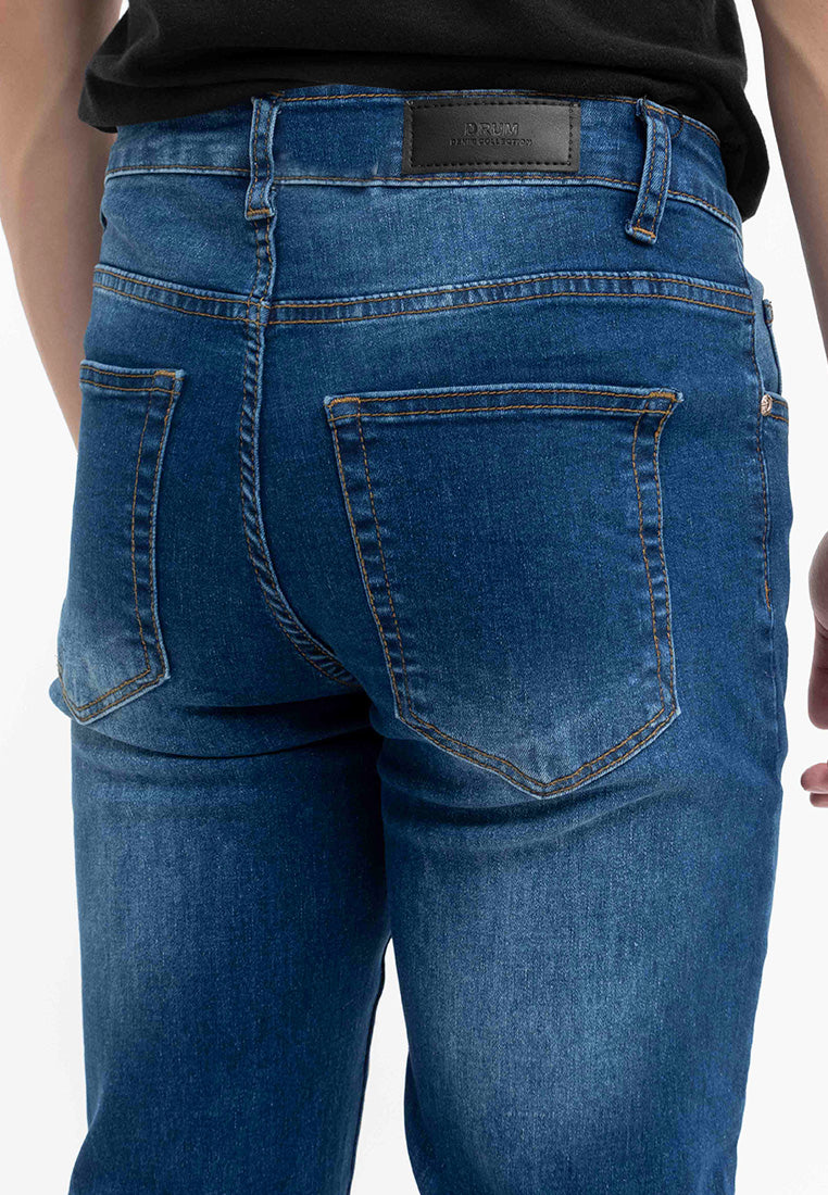 DRUM Classic Slim fit Jeans- Blue