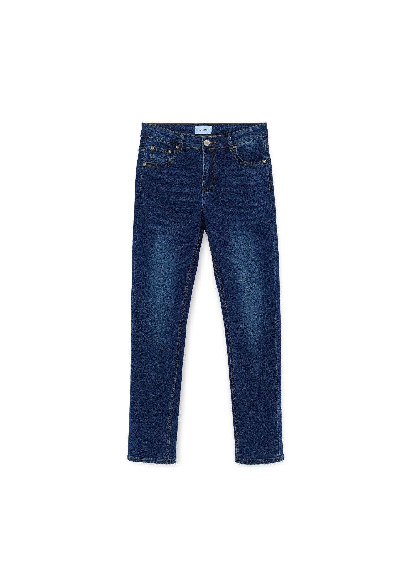 Classic Washed Slim fit Jeans- Dark Blue