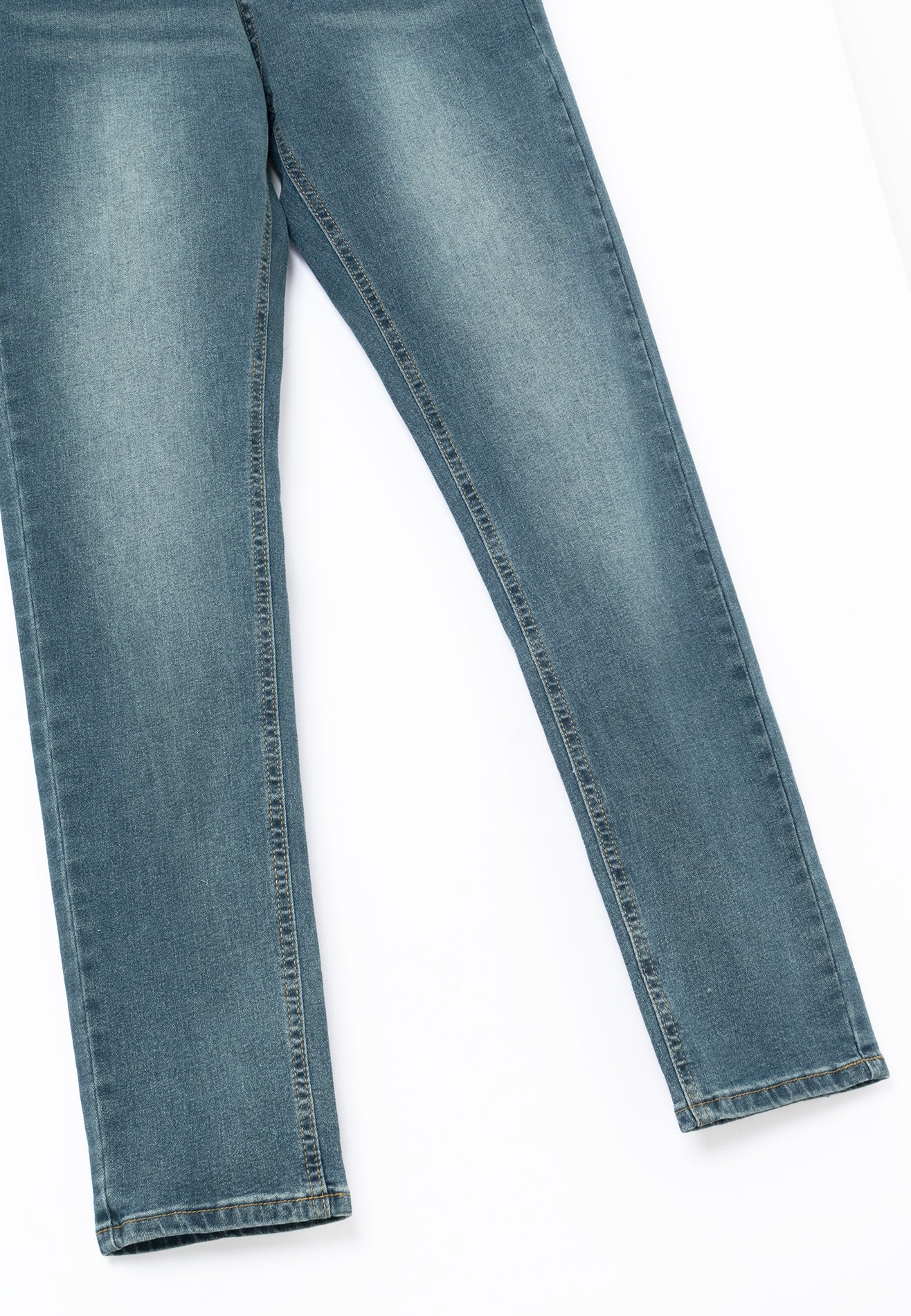 DRUM Cat Whiskle Washed Details Slim fit Jeans- Grey Blue