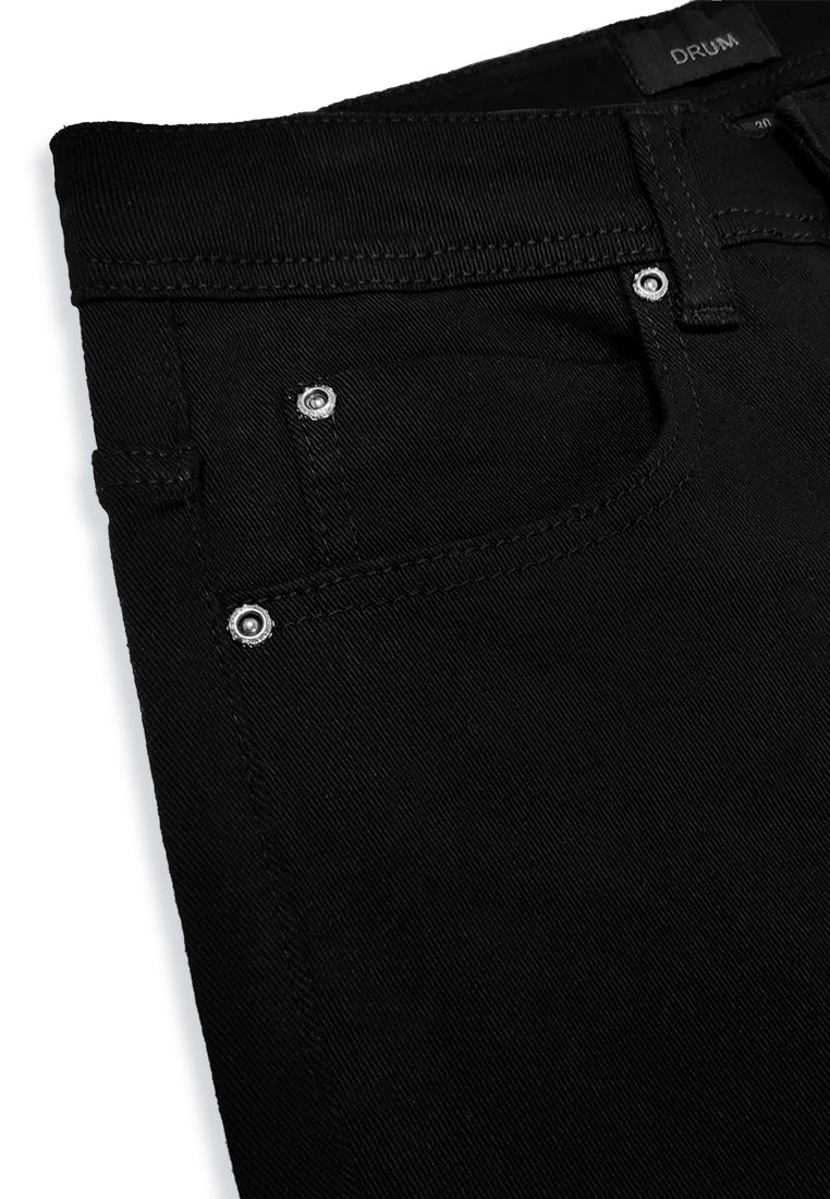 DRUM Slim Fit Jeans- Black
