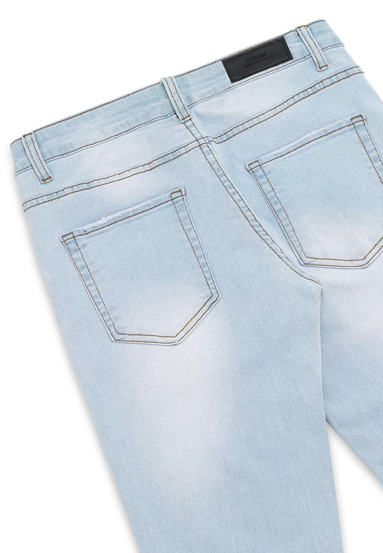 DRUM Denim Washed Jeans - Light Blue
