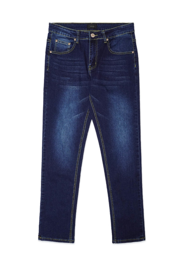 DRUM Classic Denim Blue Jeans- Blue