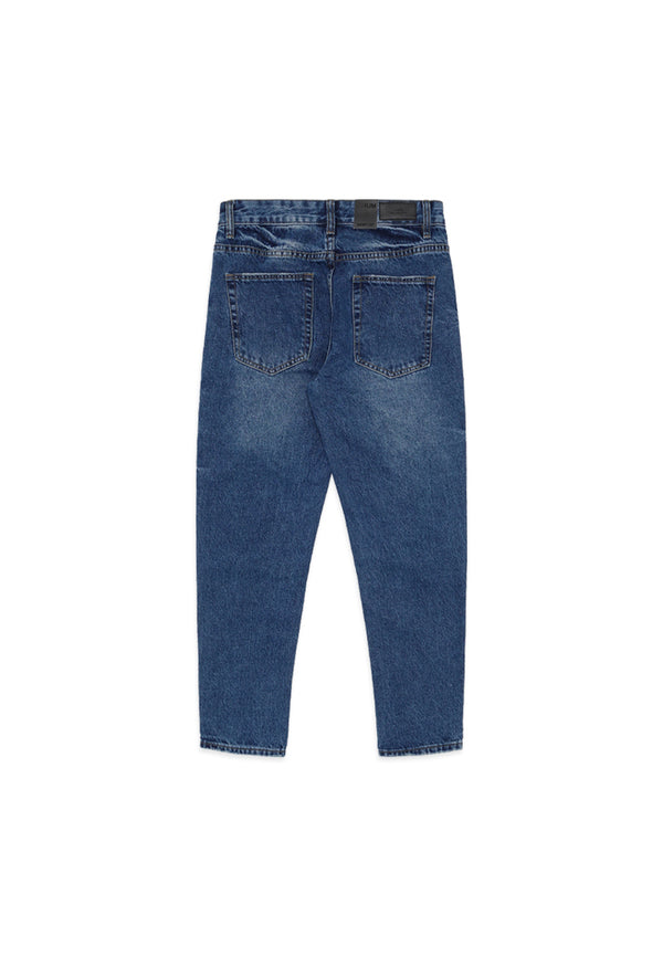 DRUM Classic Relaxed Fit Blue Jeans- Blue