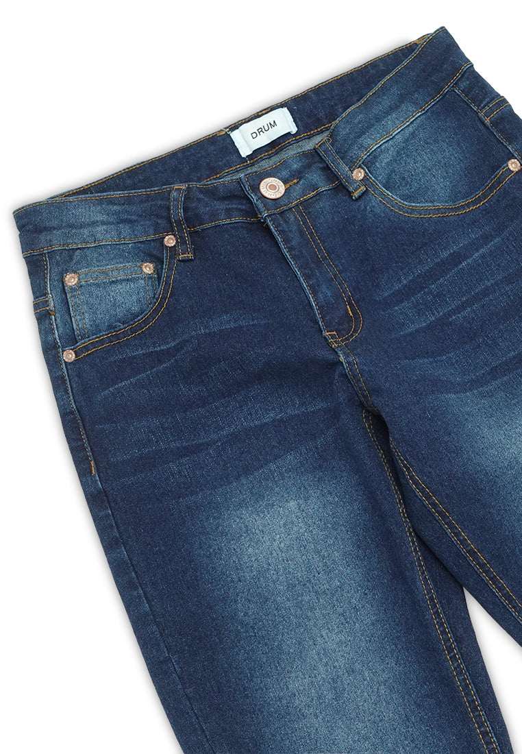 DRUM Classic Washed Skinny fit Jeans- Blue
