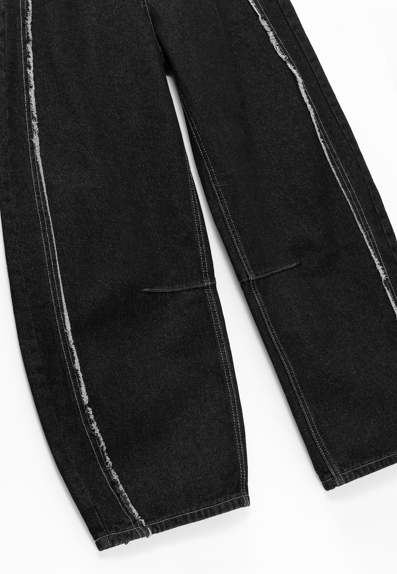 DRUM Select Women Baggy Long Jeans- Black