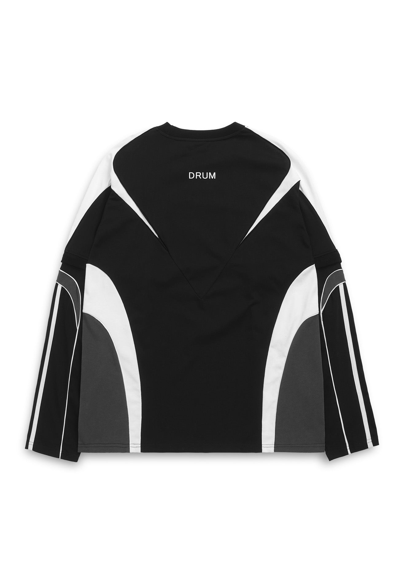 Select Racing Collection Detachable Sleeve Jumper Tee - Black