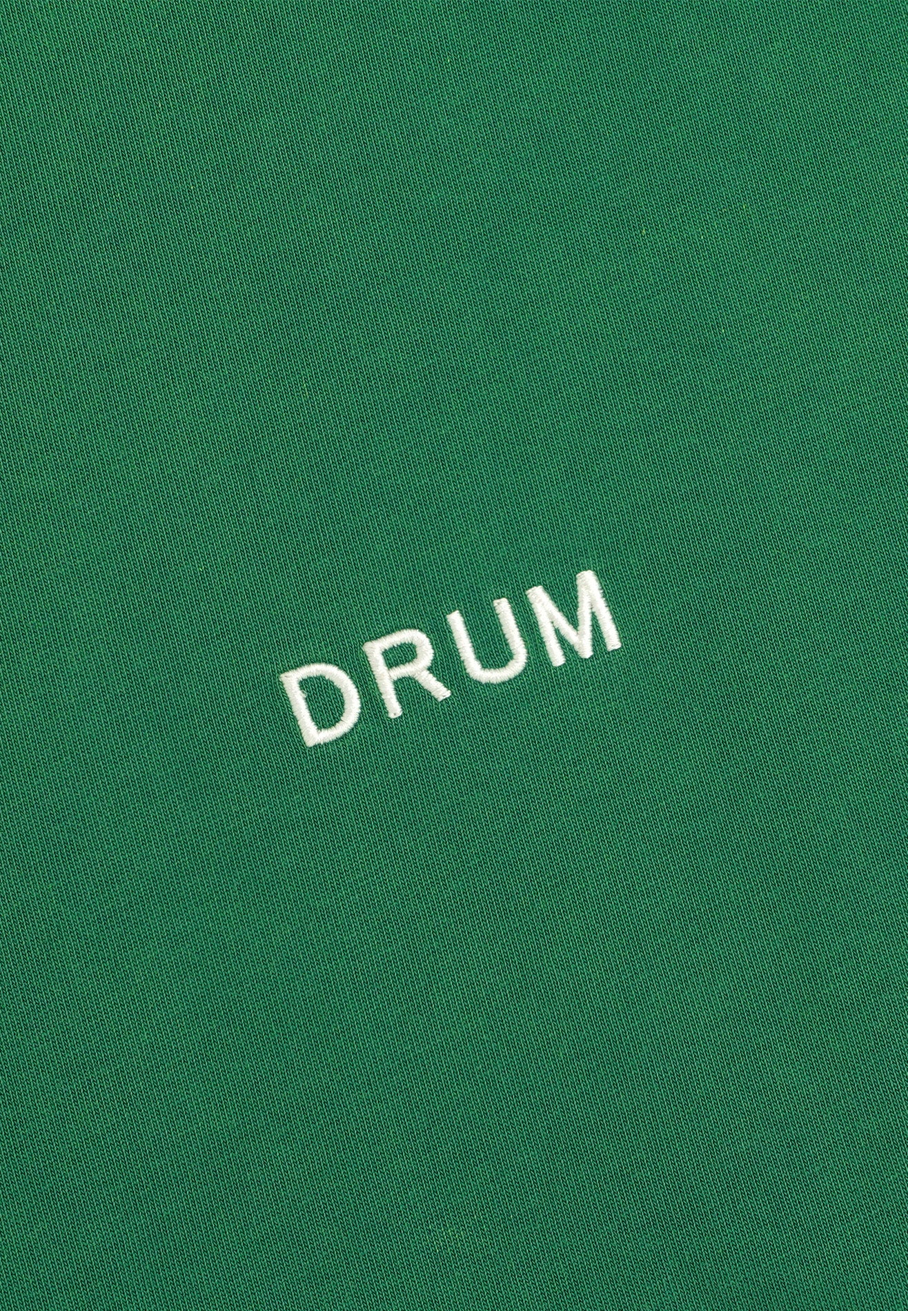 DRUM | ULTRAMAN Hibiscus Icon Stone Wash Oversized Jumper- Green