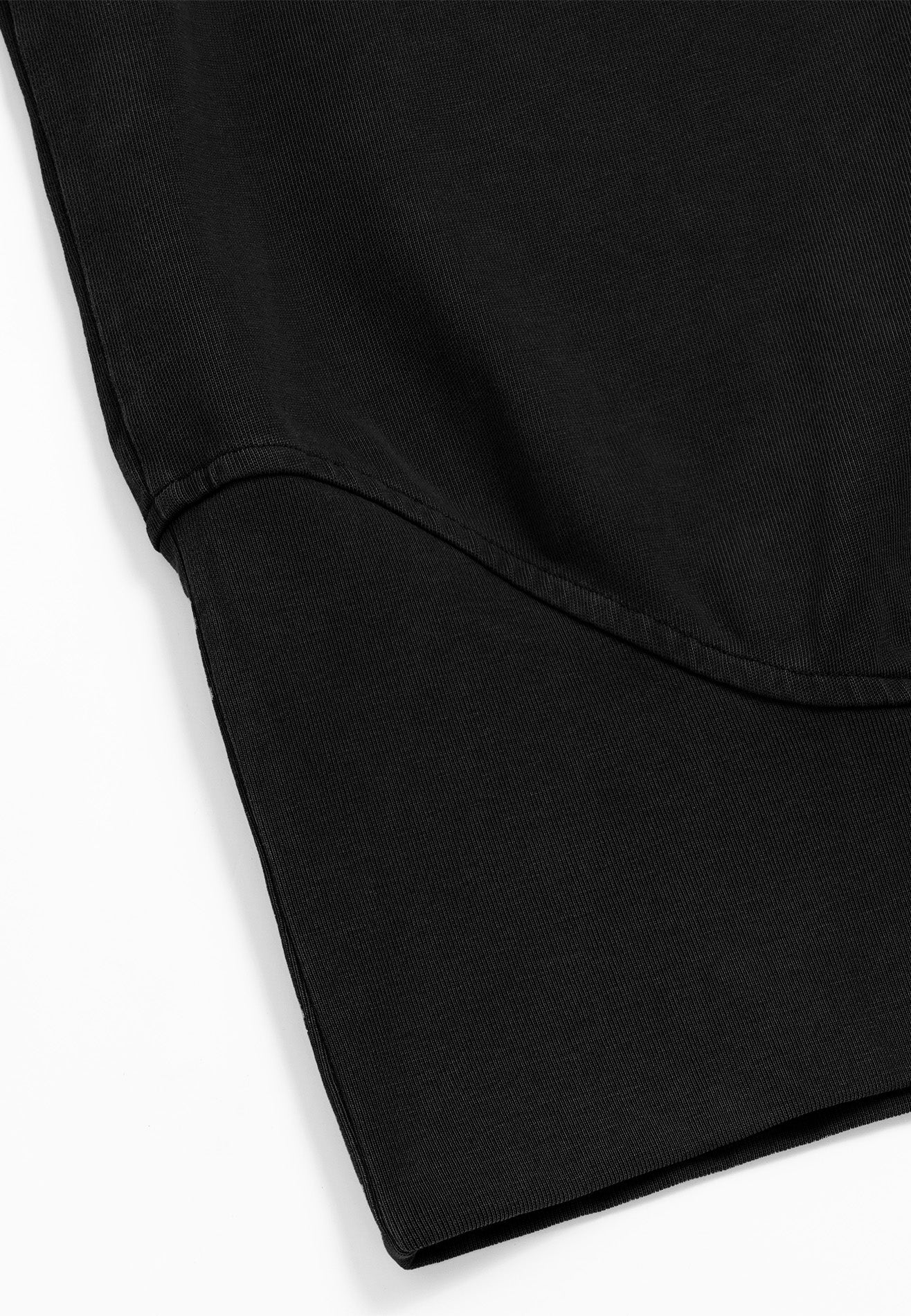 DRUM | ULTRAMAN Hibiscus Icon Stone Wash Oversized Jumper- Black