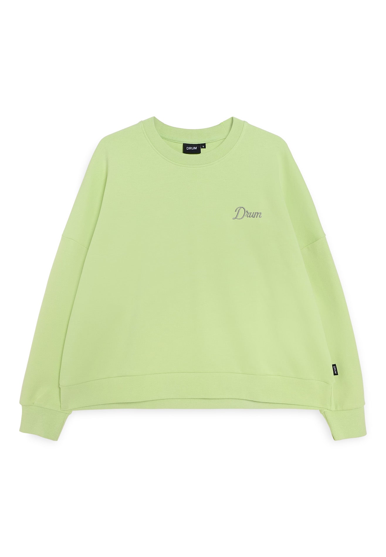 SELECT Women Oversized Reflective Jumper - Green