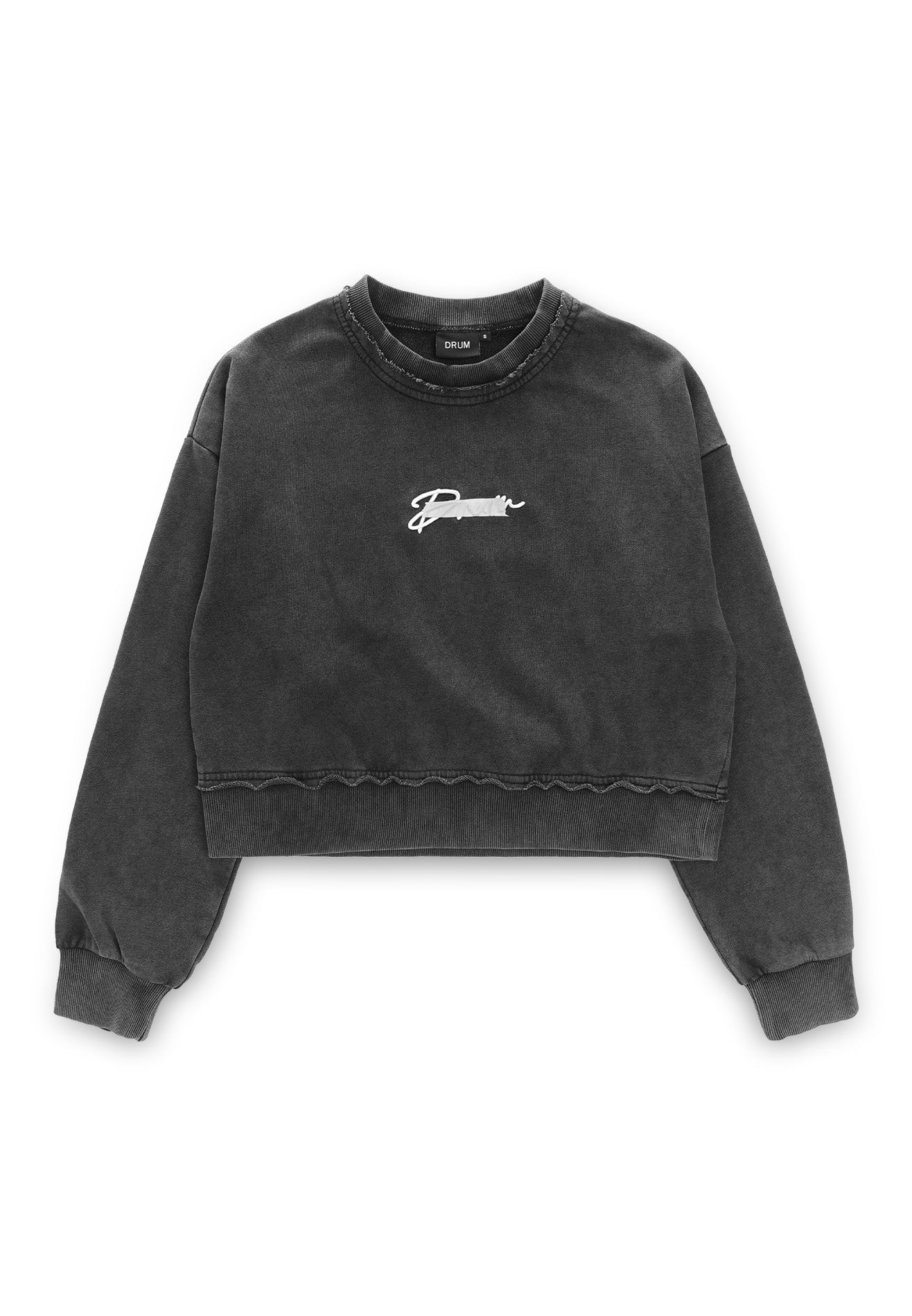 DRUM Select Reflective Tape Embroidery Jumper- Black