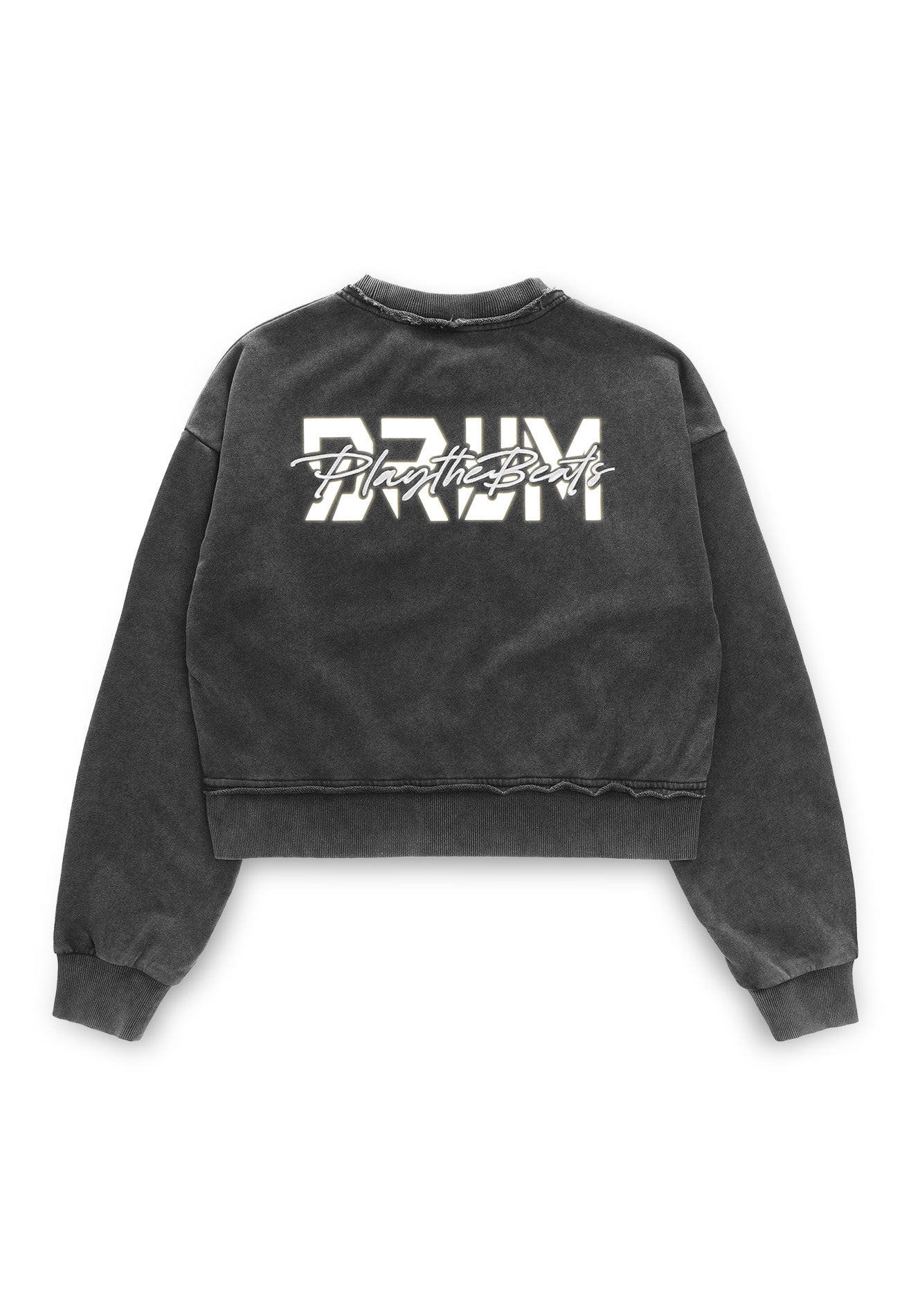 DRUM Select Reflective Tape Embroidery Jumper- Black