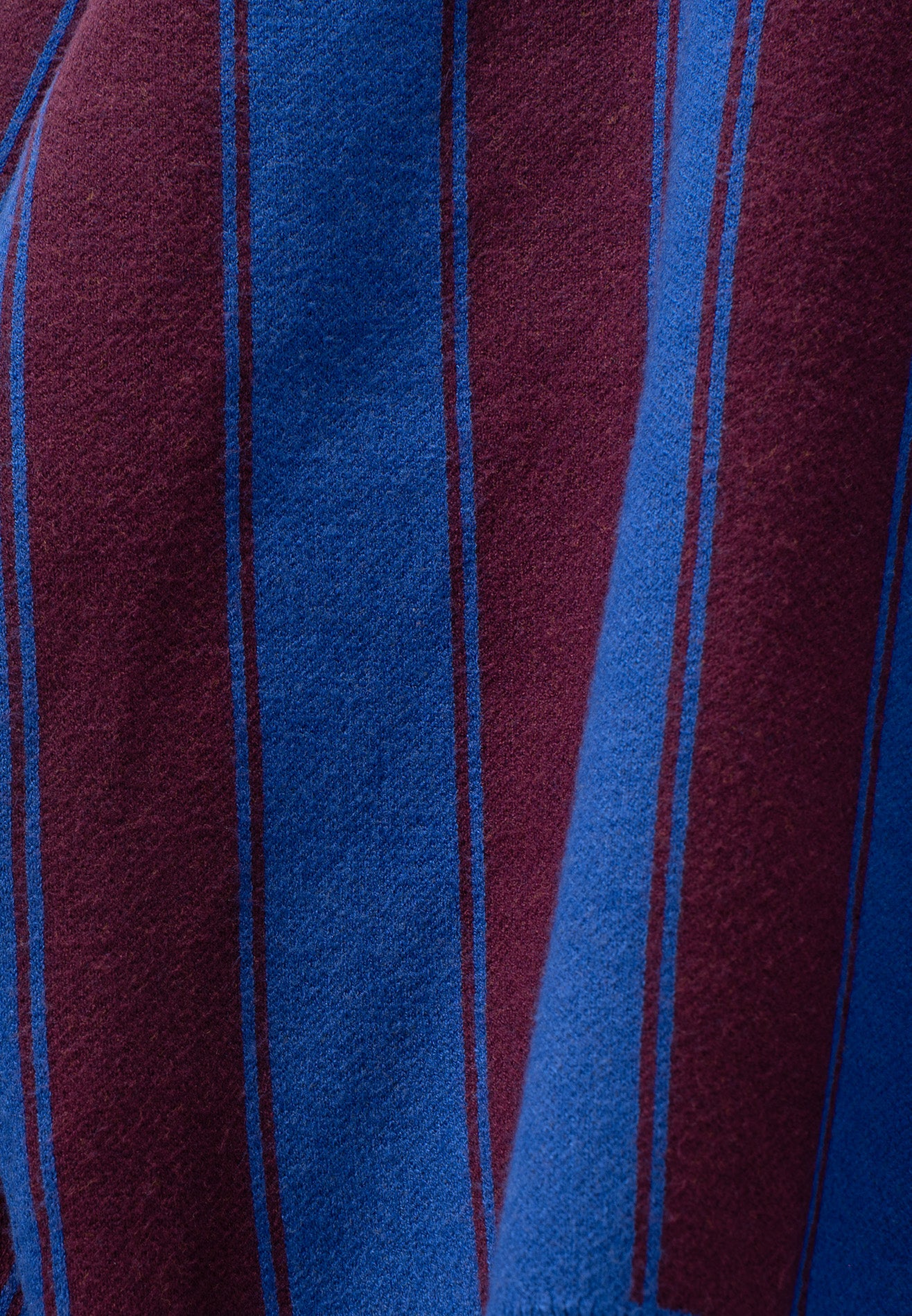 DRUM S. Knitted Polo Jumper- Maroon