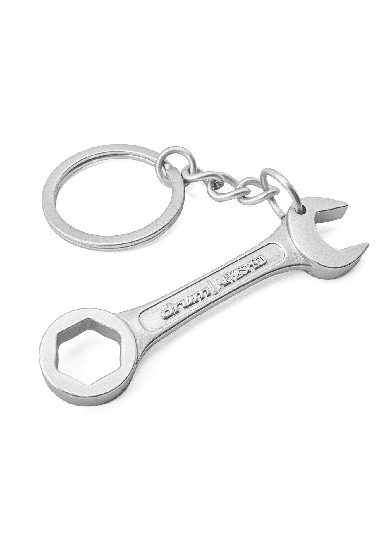DRUM x AOS Spanner Key Chain