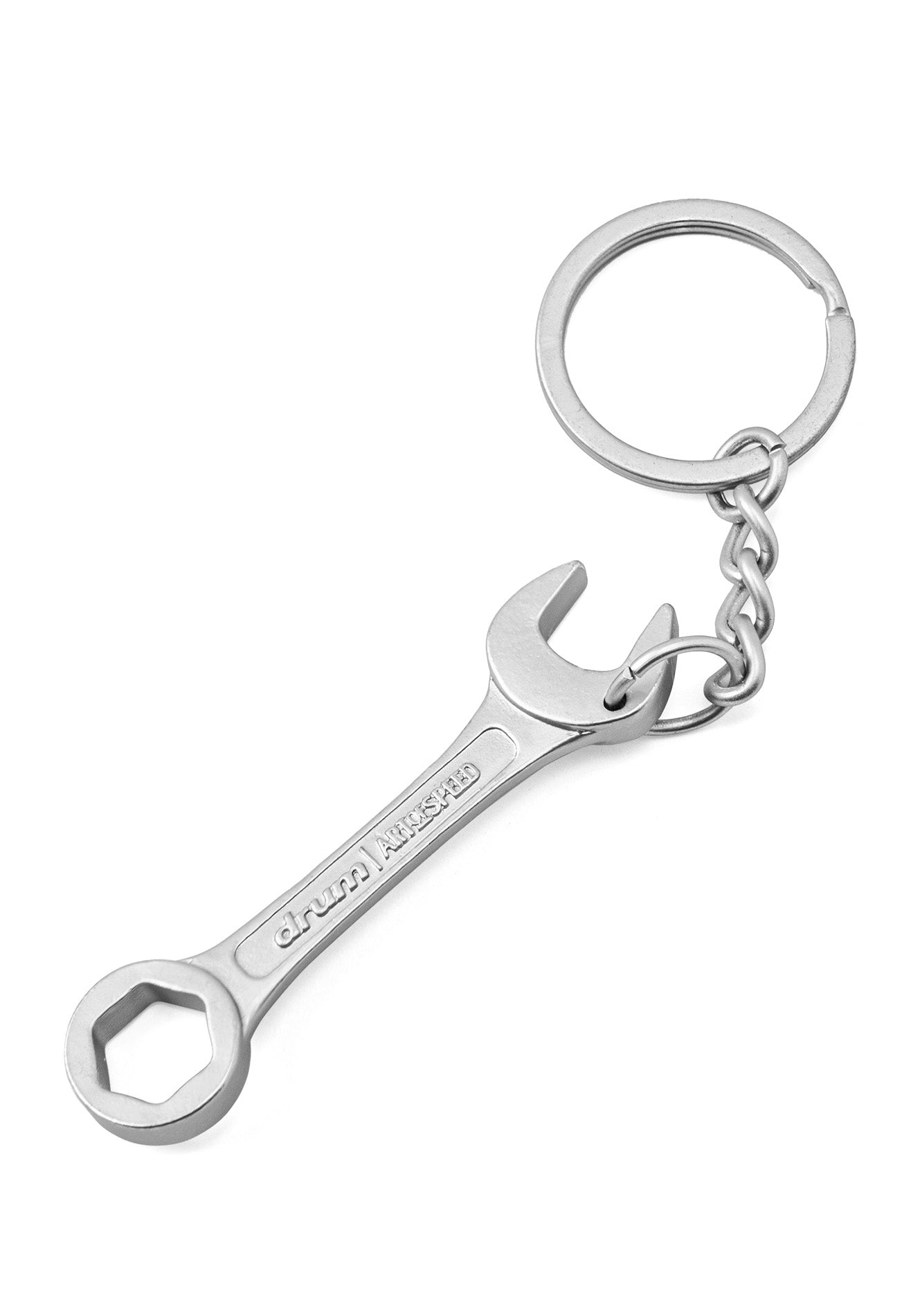 DRUM x AOS Spanner Key Chain