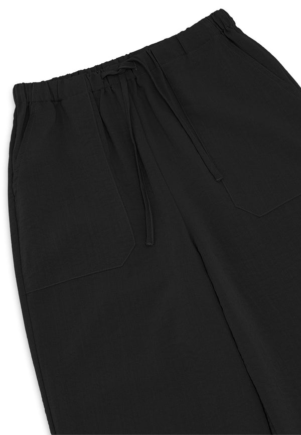Casual Long Pants - Black