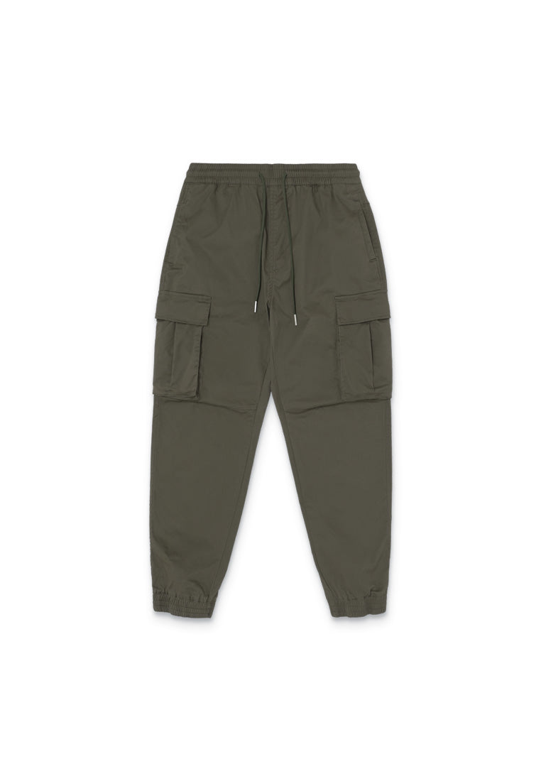DRUM SELECT Pocket Relaxed fit Cargo Pants - Green