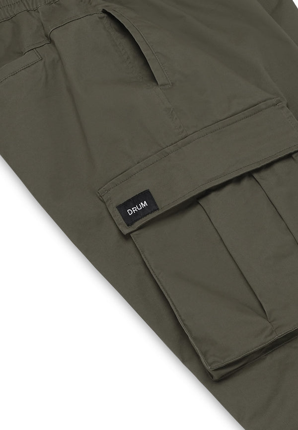 DRUM SELECT Pocket Relaxed fit Cargo Pants - Green