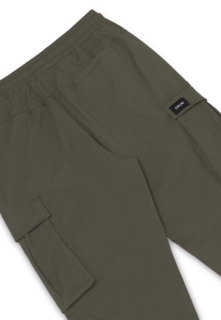 DRUM SELECT Pocket Relaxed fit Cargo Pants - Green