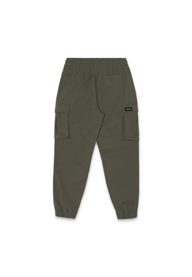 DRUM SELECT Pocket Relaxed fit Cargo Pants - Green