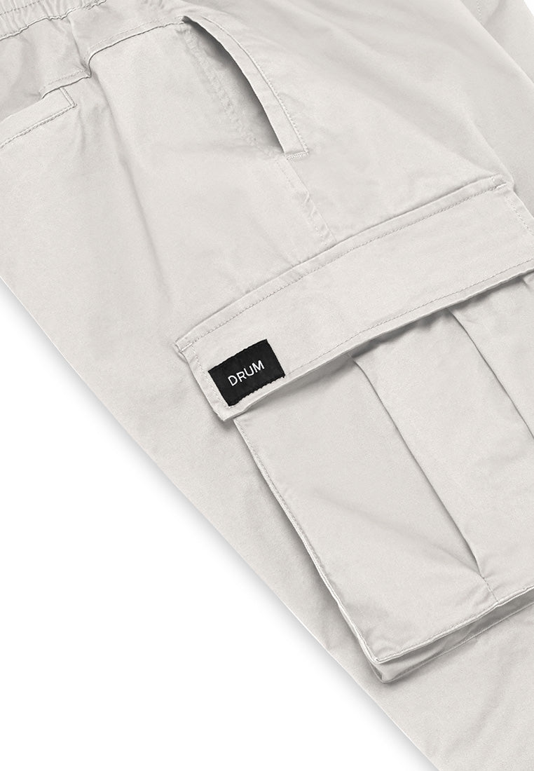 DRUM SELECT Pocket Relaxed fit Cargo Pants - Grey