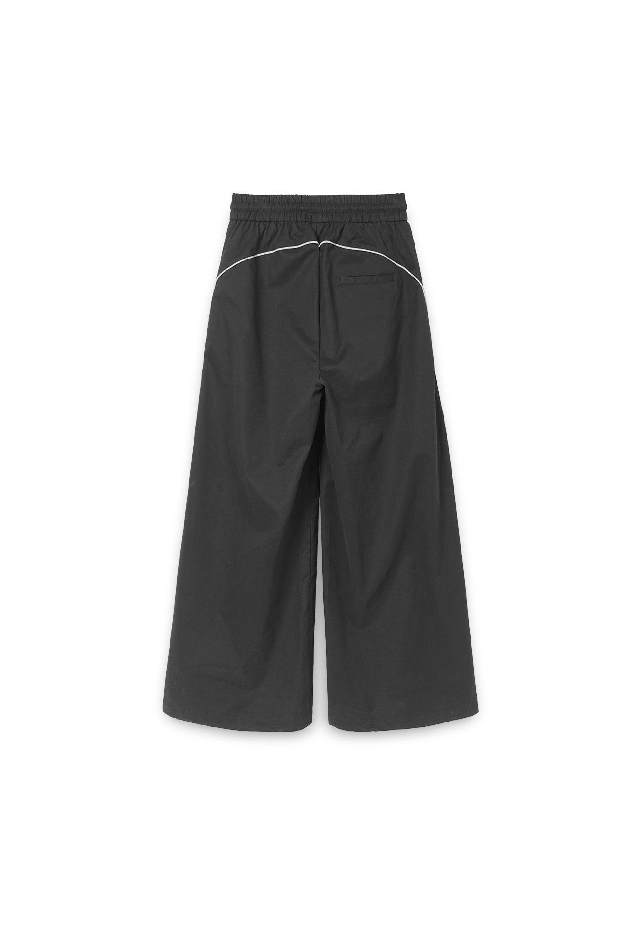 SELECT Ladies Reflective details Baggy Long Pants- Dark Grey