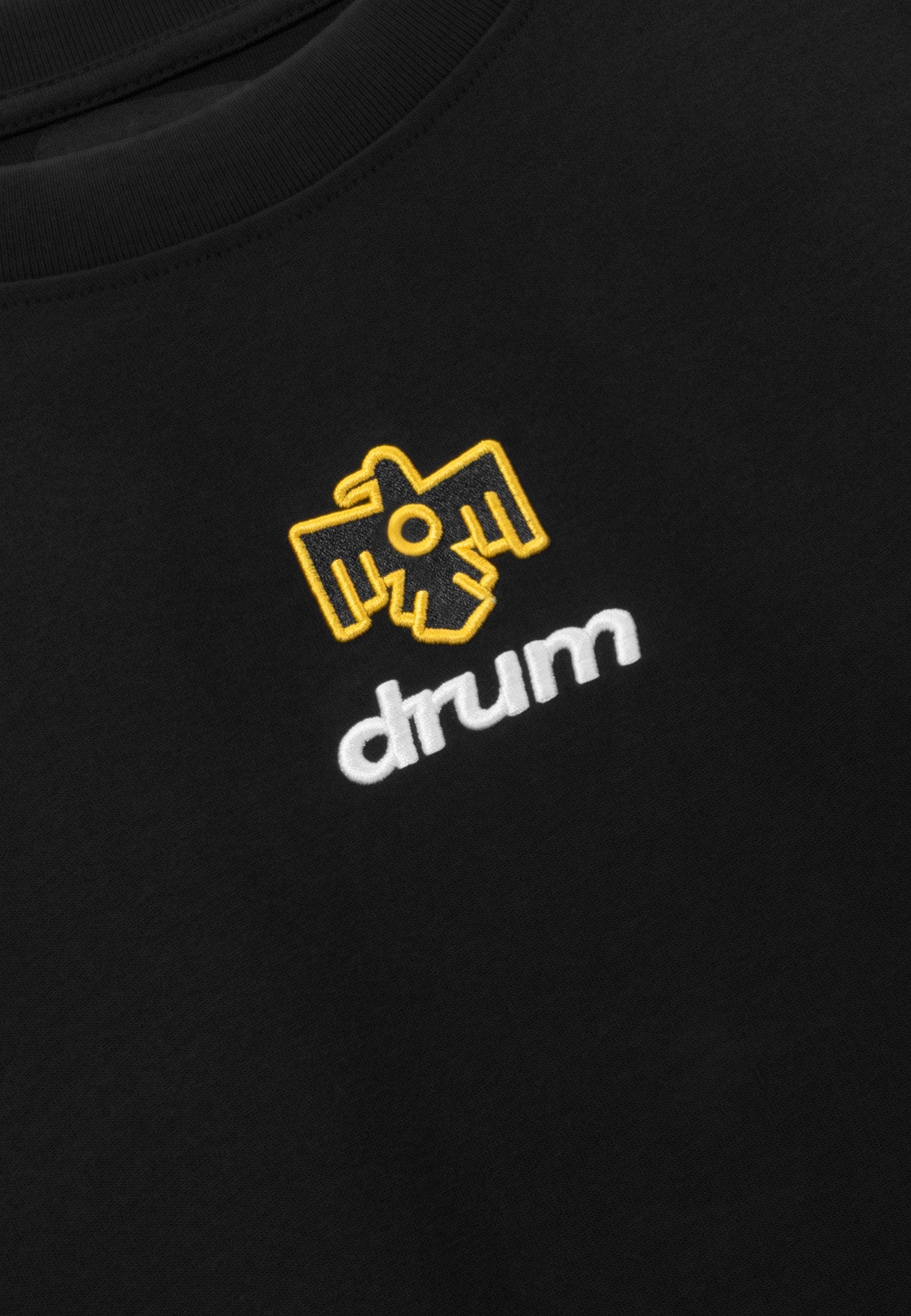 DRUM X AOS Trible Graphic Long Sleeve Tee- Black