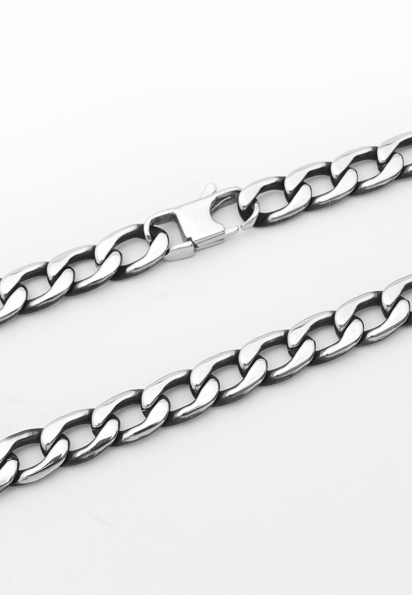 Curb Chain Stainless Steel Necklace