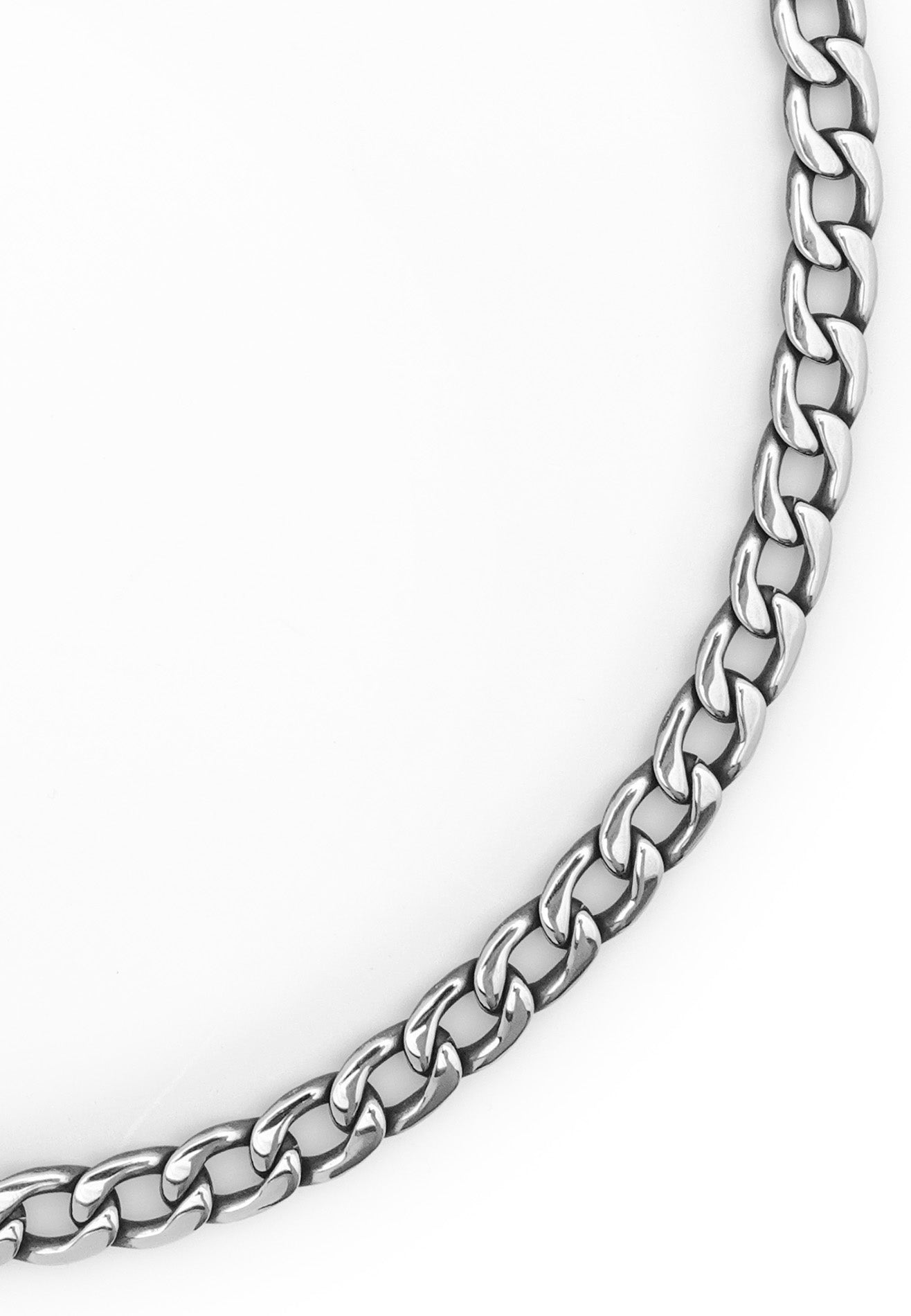 Curb Chain Stainless Steel Necklace