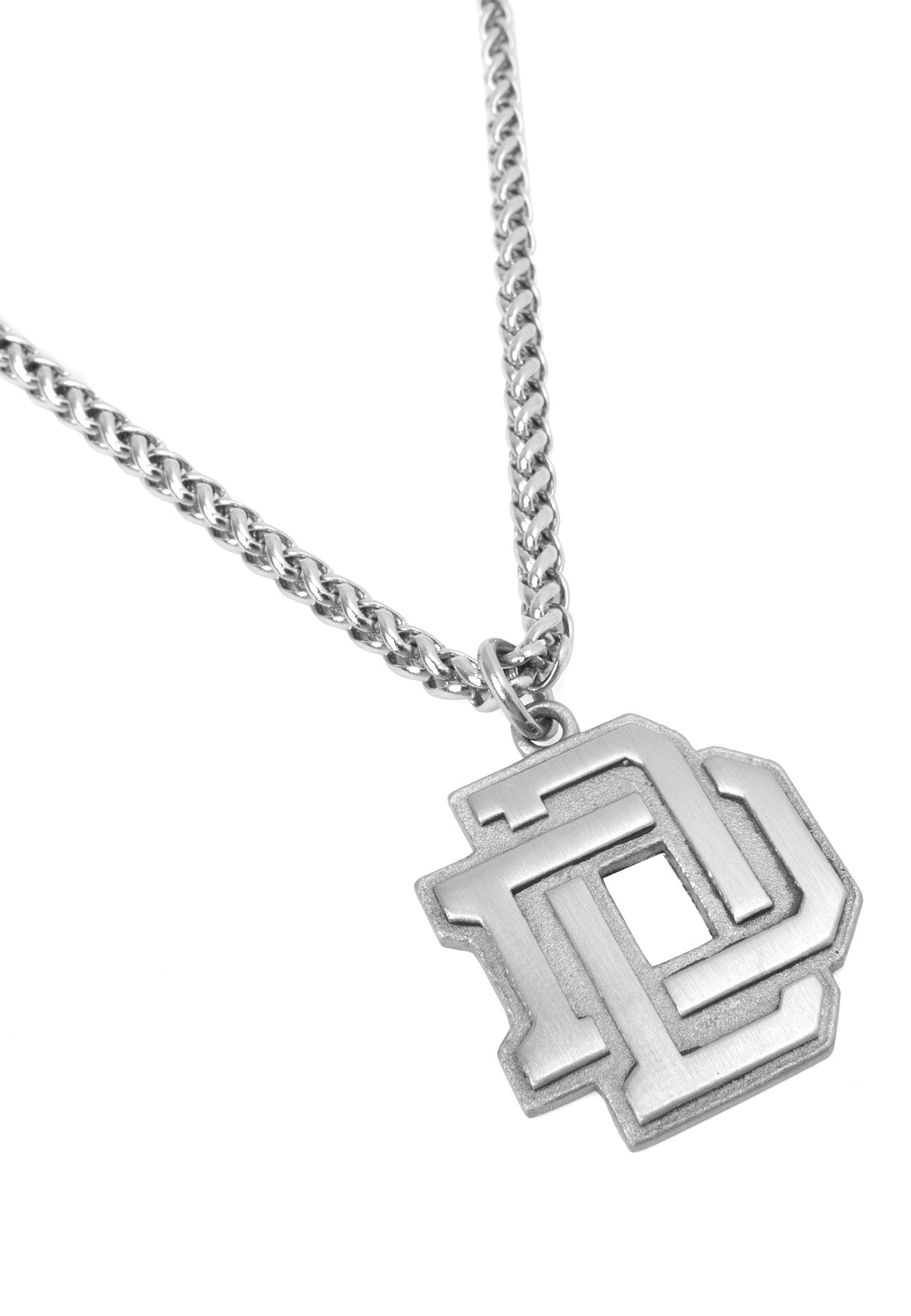 DRUM S. D Charm Rope Chain Stainless Steel Necklace