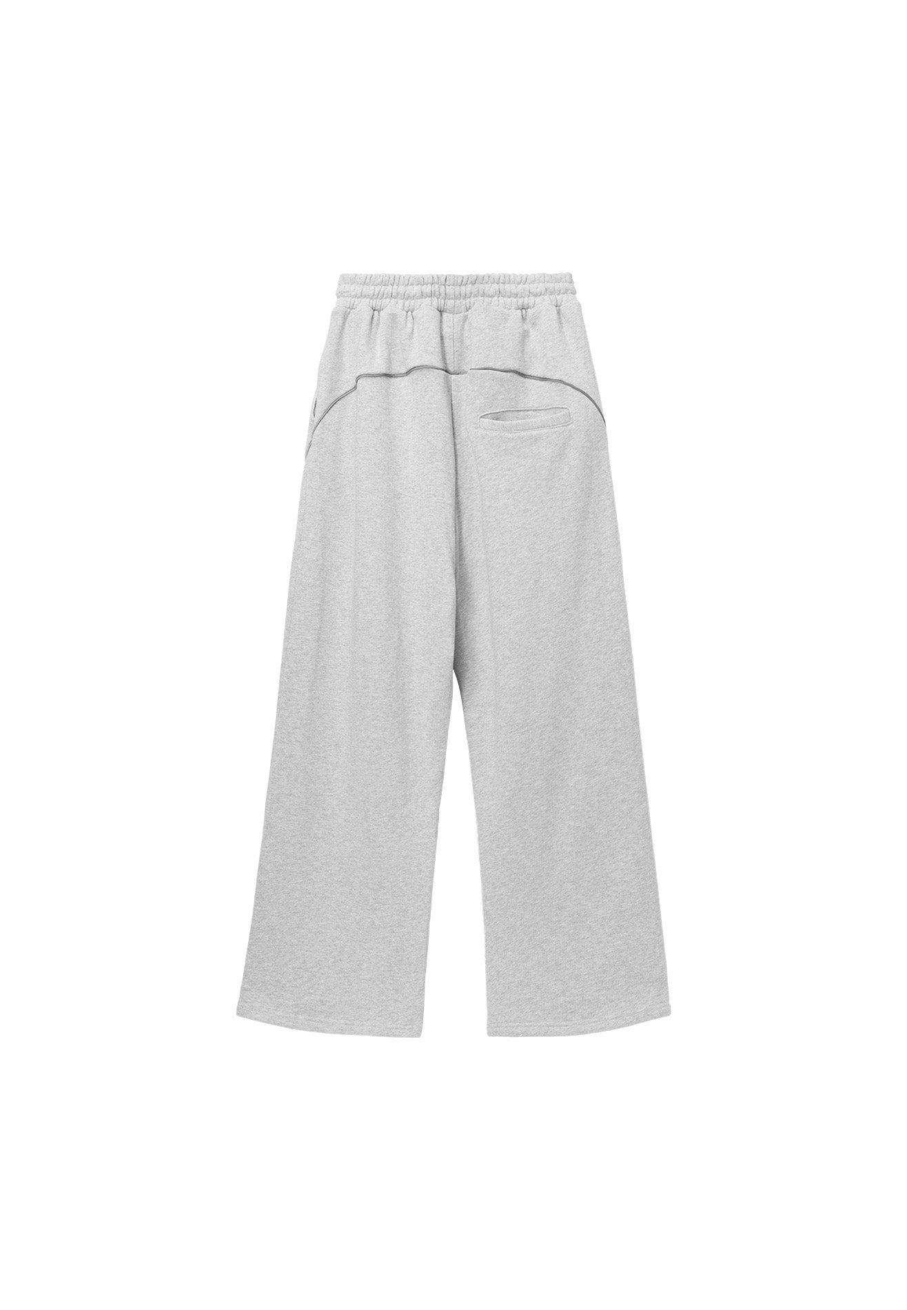 DRUM S. Pipping details Sweatpants- Light Grey