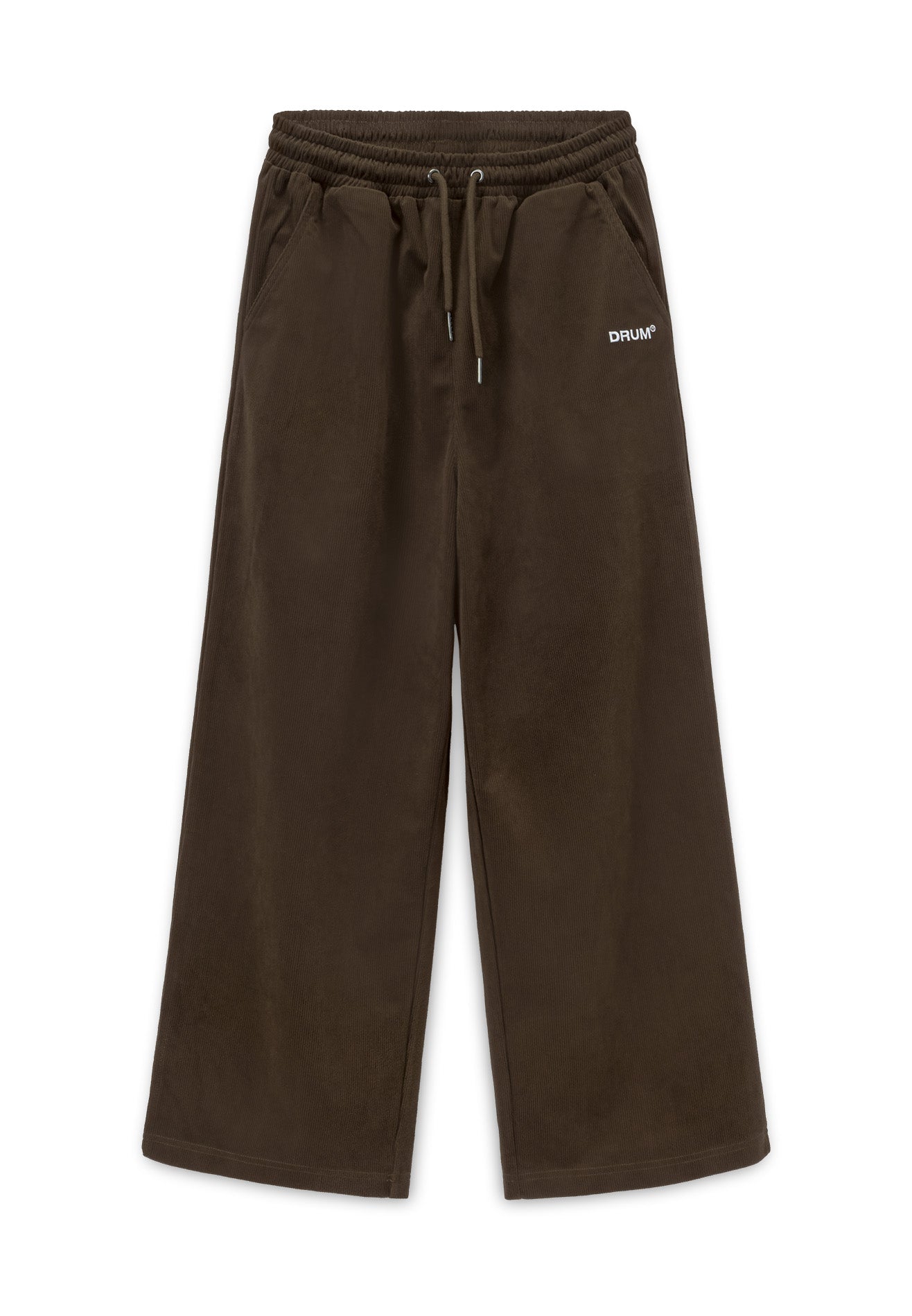 DRUM S. Corduroy Sweatpants- Brown
