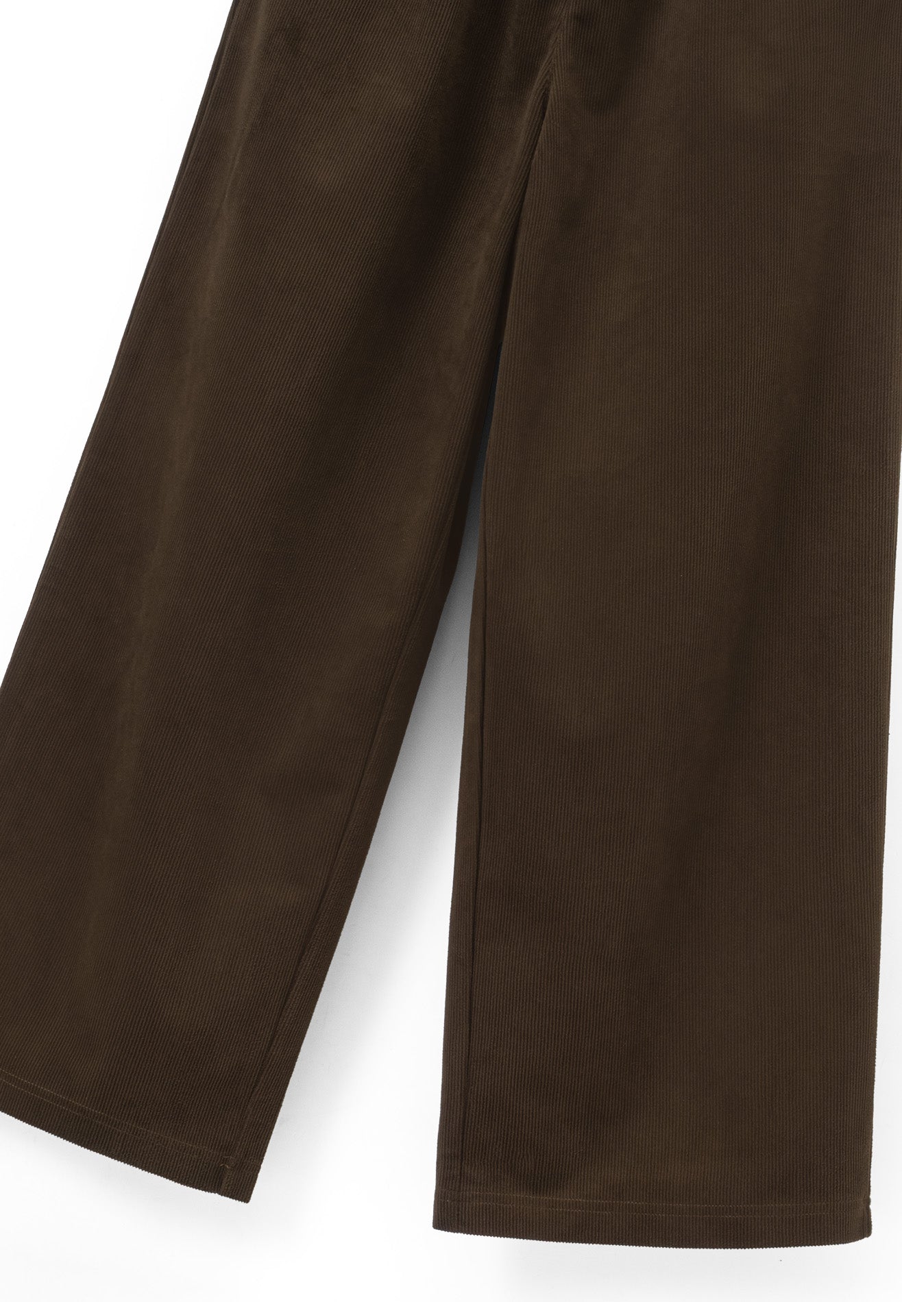 DRUM S. Corduroy Sweatpants- Brown