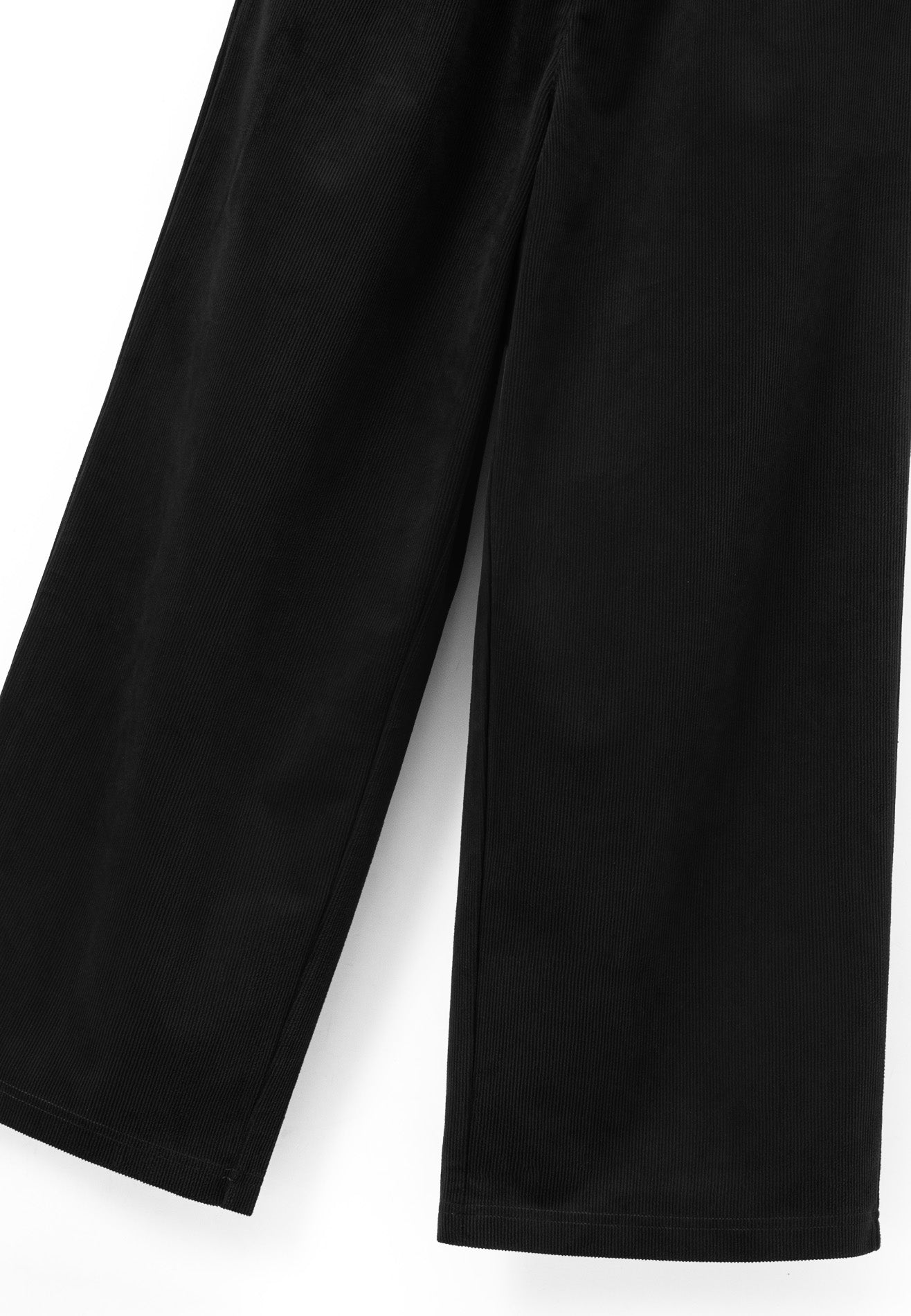 DRUM S. Corduroy Sweatpants- Black