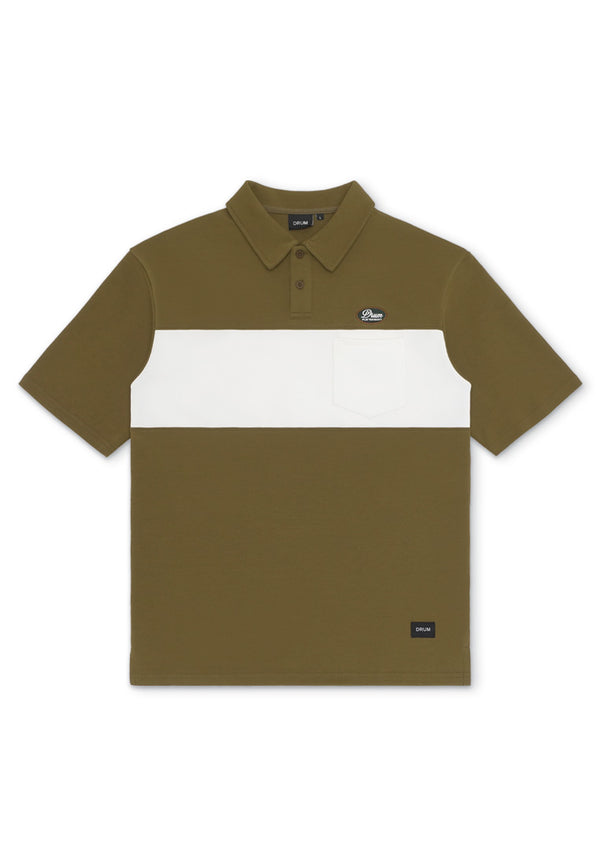DRUM SELECT Pocket Tee- Army Green