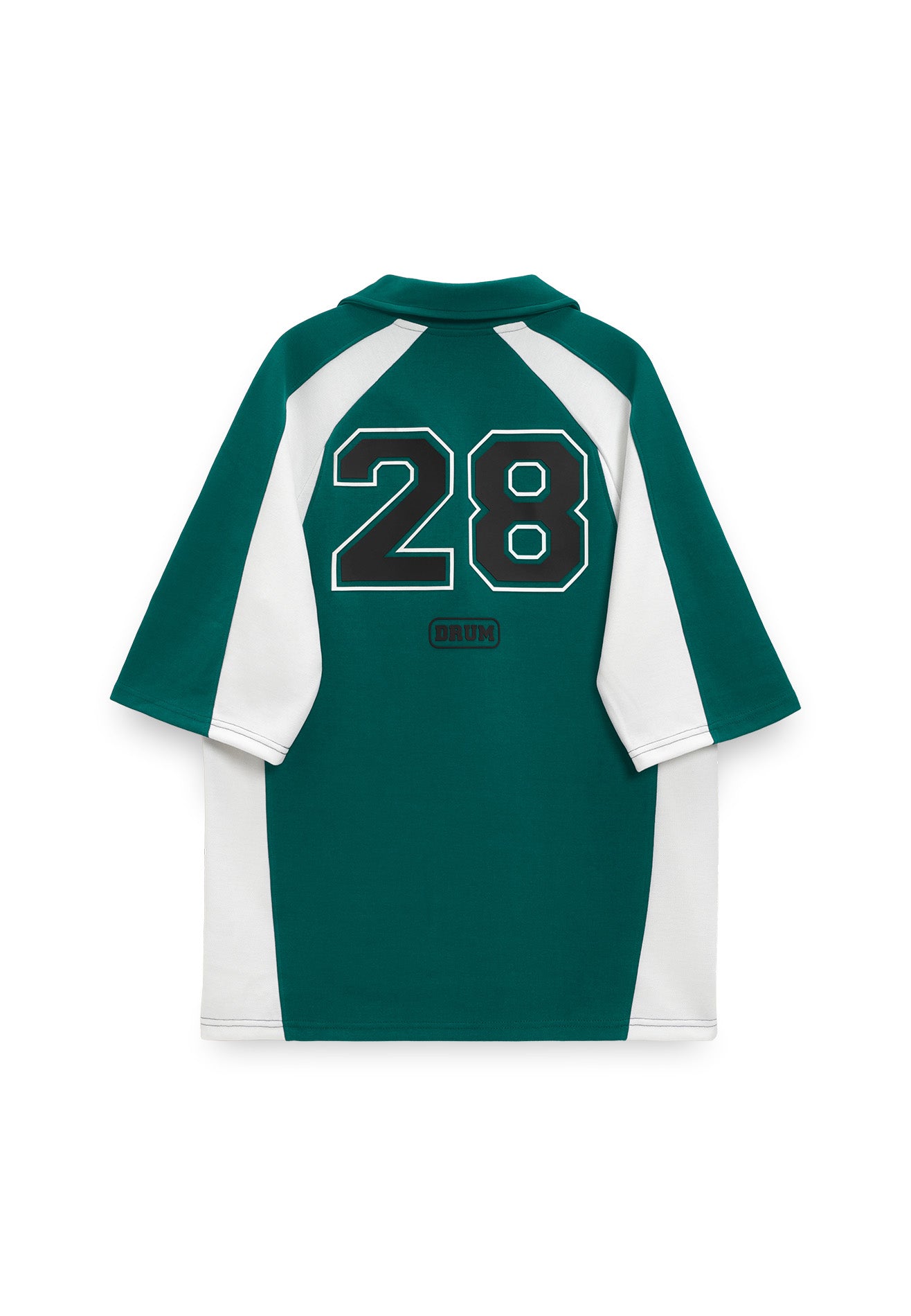 SELECT High Density Print 28 Polo Tee - Dark Green